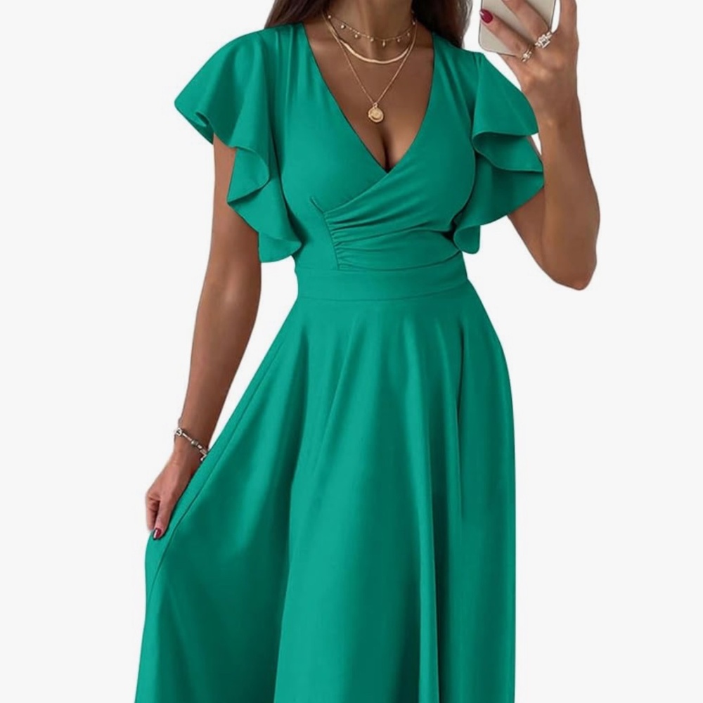 Teal Dress (size small)